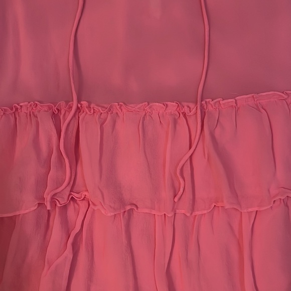 ALICE & OLIVIA silk pink mini dress - Picture 4 of 6